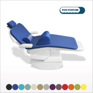 Video of Pozi Posture Memory foam Dental Chair cushions for patient comfort and clinician comfort