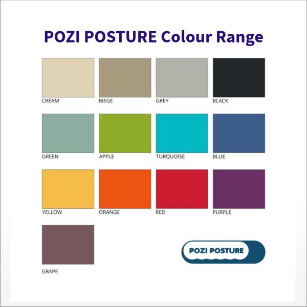 DPS memory foam dental chair cushion colour range