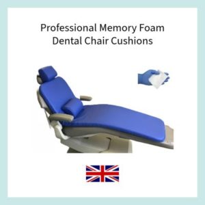 professional, hygienic memory foam dental chair cushions from DPS